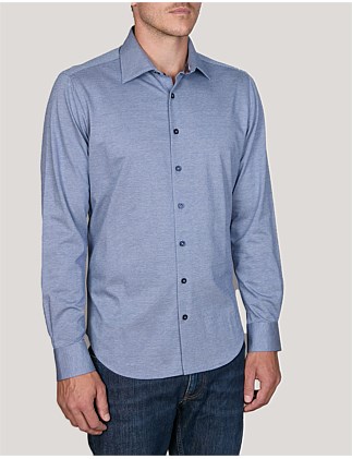 LS PONTE D'ORO PIQUE KNTTD SHIRT