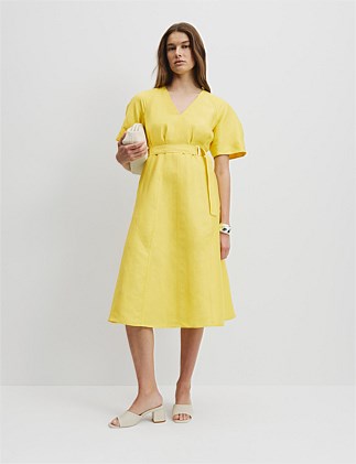 Panelled Midi Dress