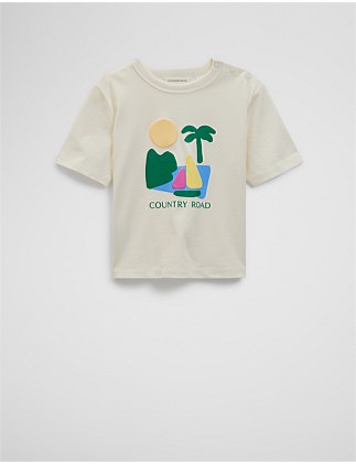 GOTS-Certified Organic Relaxed Palm T-Shirt