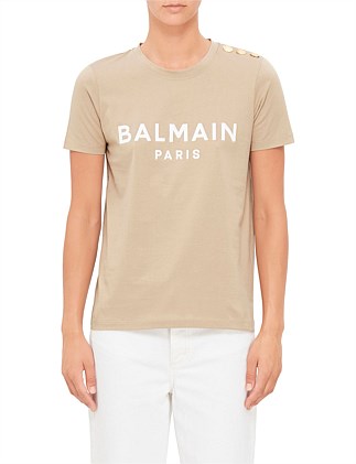 BALMAIN PRINTED T-SHIRT