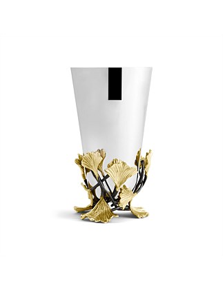 GOLDEN GINKGO MEDIUM VASE