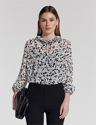 ALESSIA SILK TOP