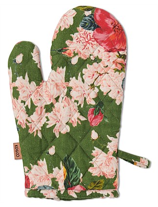 Rose Garden Oven Mitt