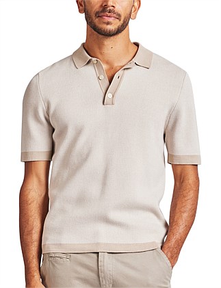 JEFF KNIT POLO