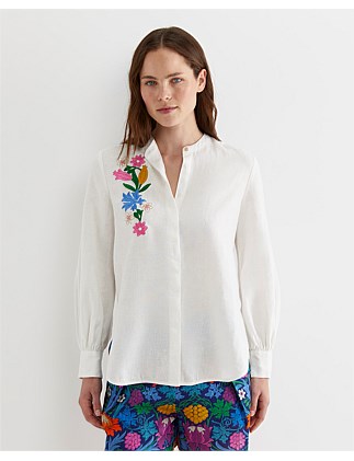 JOSEPHINE EMBROIDERED SHIRT