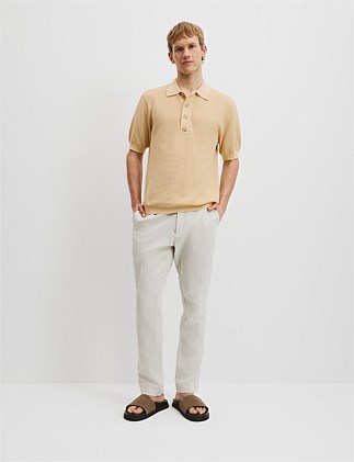 Australian Cotton Short Sleeve Waffle Knit