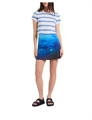 FRONDS FOREVER MINI SKIRT