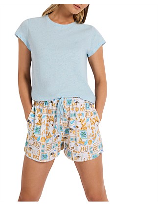 HOPELESSLY DEVOTED PJ TEE SET