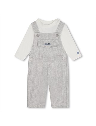 DUNGAREES+T-SHIRT (3M - 18M)