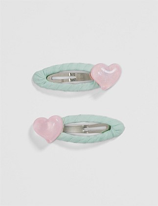 HEART CLIP 2PK