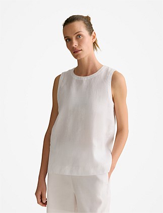 Linen Shell Tank