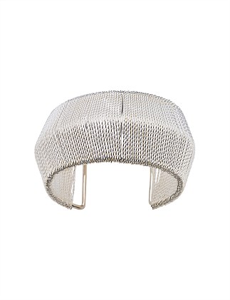 INTERTWINED FEATURE CUFF BRACELET