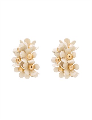 FLORET HOOP EARRINGS