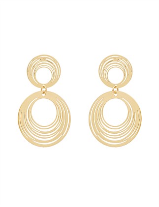 SWIRL STAMP EARRINGS