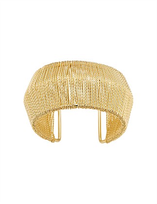 INTERTWINED FEATURE CUFF BRACELET