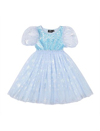 ELSA SEQUIN TULLE DRESS