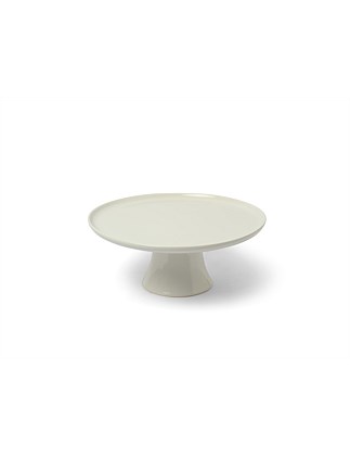 Ascot White Ceramic Cake Stand