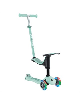 Globber GO UP SPORTY Lights V2 - Mint/ Pistachio