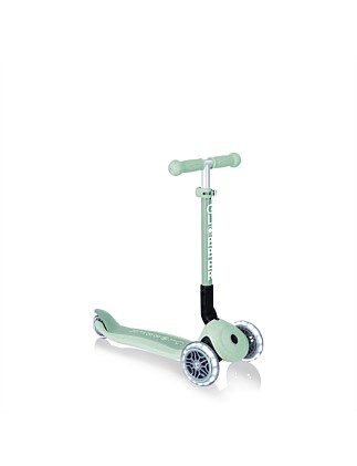 Globber ECOLOGIC JUNIOR Foldable Scooter Lights - Pistachio