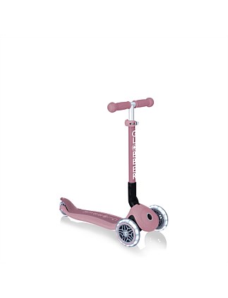 Globber ECOLOGIC JUNIOR Foldable Scooter Lights - Berry