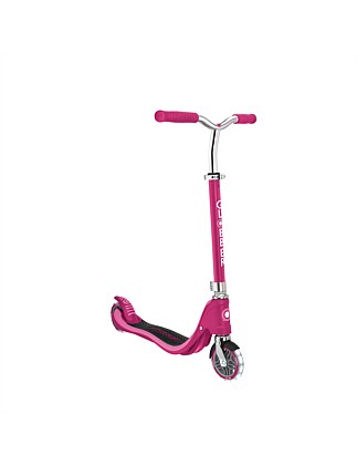 Globber FLOW 125 scooter with light up wheels - Ruby