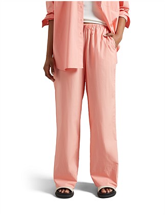 COTTON POPLIN PANT