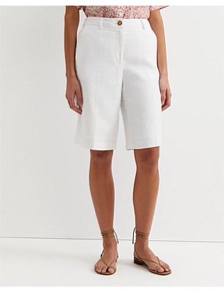 FREYA BERMUDA LINEN SHORT