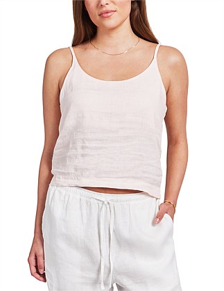 ESSENTIAL LINEN CAMI