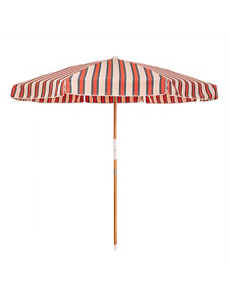 AMALFI UMBRELLA - BISTRO DUSTY PINK STRIPE