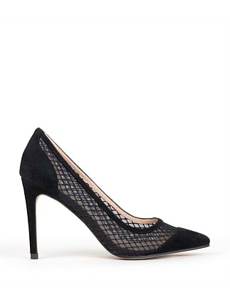 AMALIA100 POINTED MESH PUMP