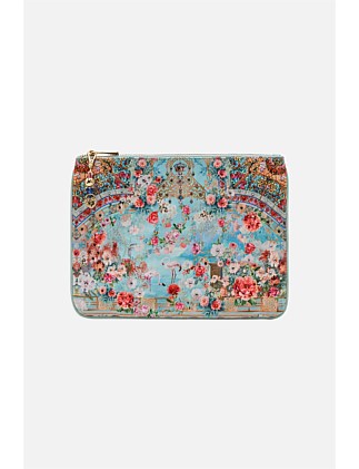 SMALL CANVAS CLUTCH