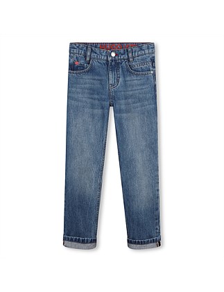 DENIM TROUSERS (6-12)