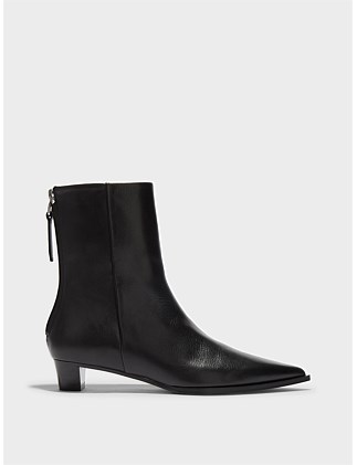 HARRIET CALF LEATHER ANKLE BOOT