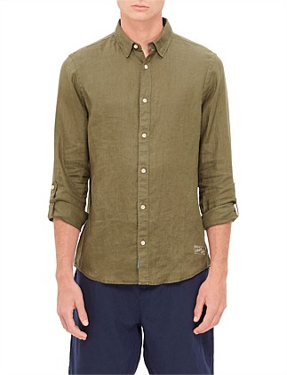 Regular-Fit Linen Shirt