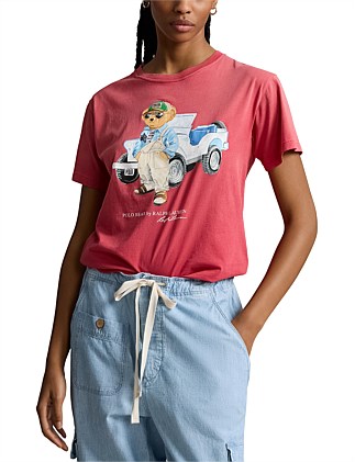 POLO BEAR COTTON JERSEY TEE