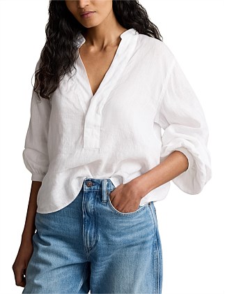 LINEN BLOUSE