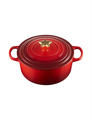 SIGNATURE ROUND CASSEROLE 26CM/5.3L CERISE