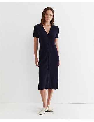 BECKY COTTON KNIT DRESS