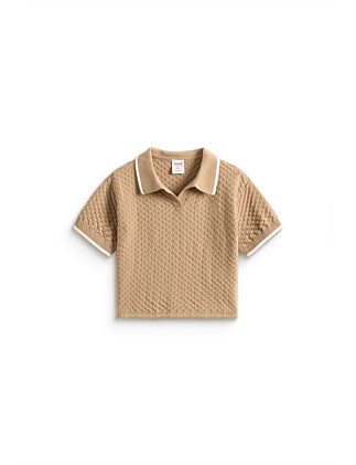 KNIT TROPHY POLO