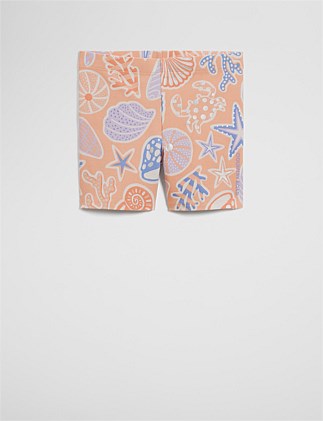 Organically Grown Cotton Blend Bike Short