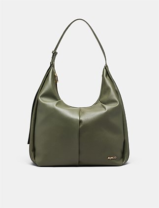 Donna Large Zip Hobo Bag