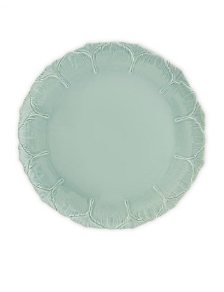 CHERRY BLOSSOM CHARGER PLATE 34CM CELEDON GREEN