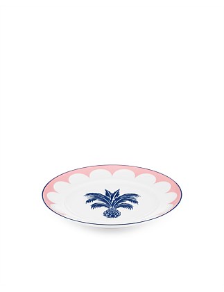 JAIPUR DESSERT PLATE 21CM SET OF 2 PINK/BLUE