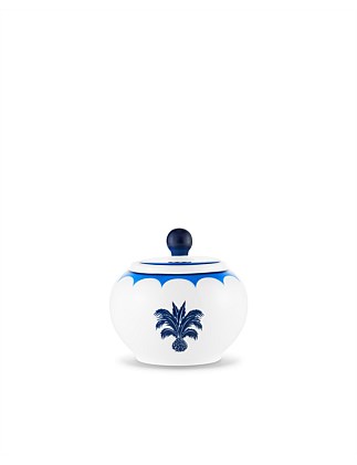 JAIPUR SUGAR BOWL 290ML BLUE