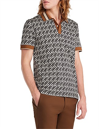 MONOGRAM JACQUARD POLO