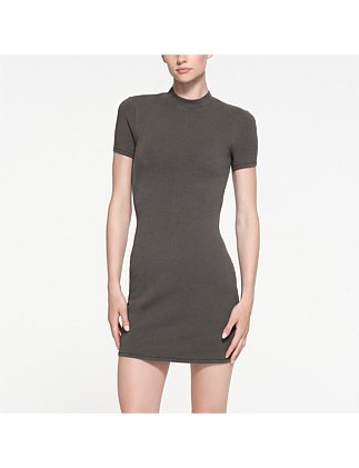 OUTDOOR T-SHIRT MINI DRESS