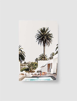 Palm Vacation 120 x 80 Unframed Print