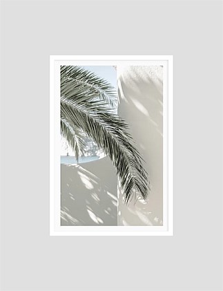 Coastal Palm A4 Framed Print