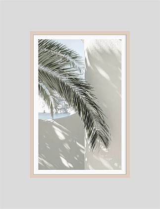 Coastal Palm 50 x 70 Framed Print