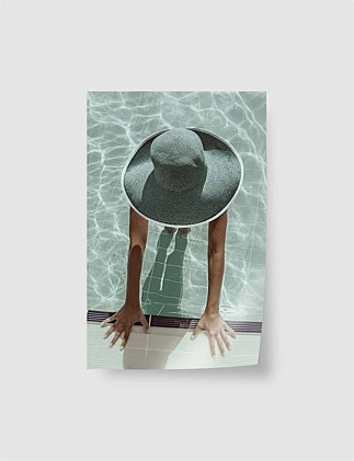 Pool Day A4 Unframed Print